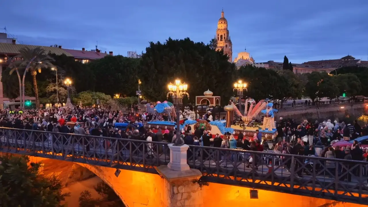 Cabalgata de Reyes de Murcia (foto: La 7)