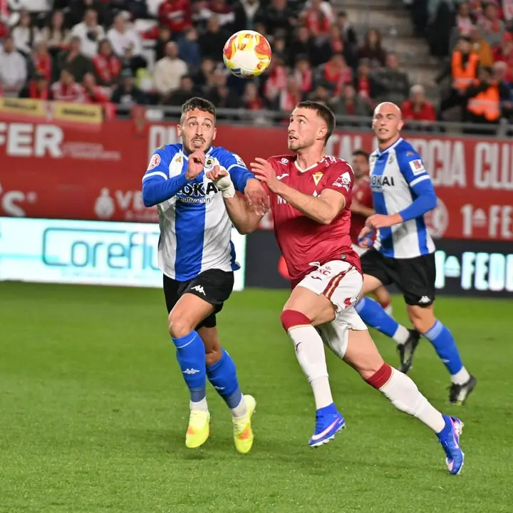 Empate entre el Real Murcia y el H&eacute;rcules