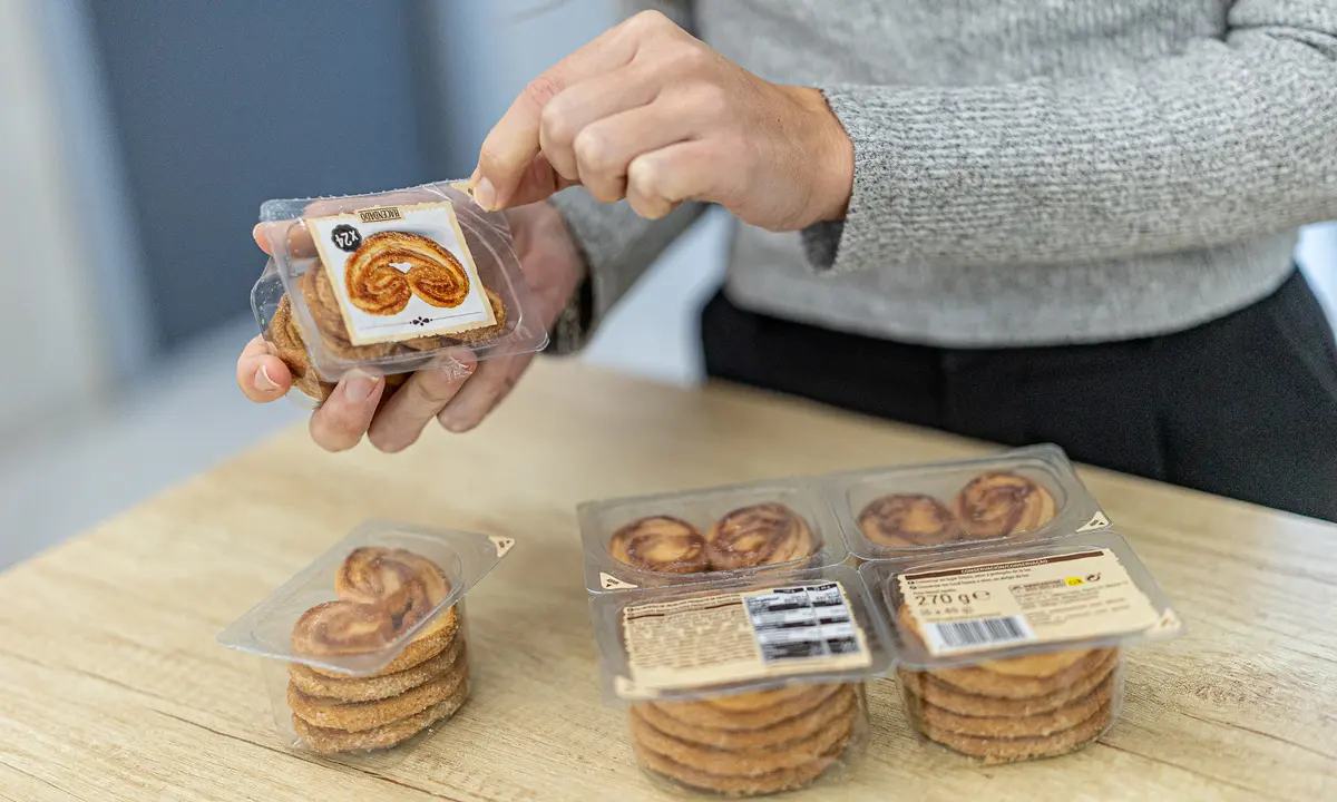 Nuevo formato para las palmeritas de chocolate de Mercadona (foto: Mercadona)