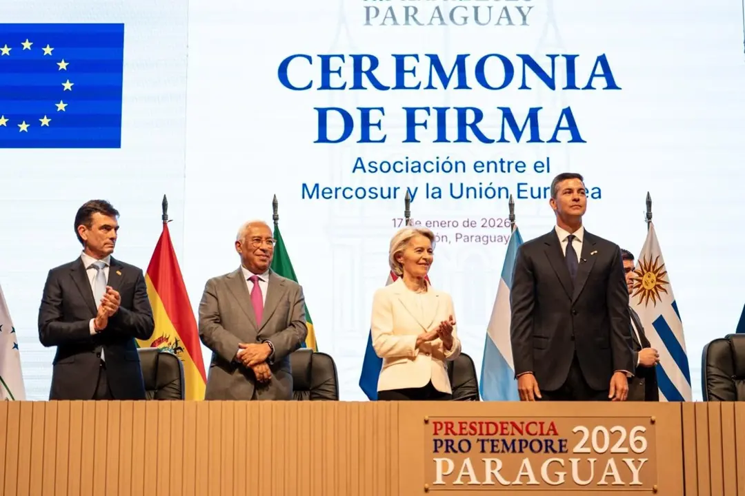 Firma del acuerdo de libre comercio UE-Mercosur en Asunci&oacute;n (Paraguay)
- PRESIDENCIA DE PARAGUAY
