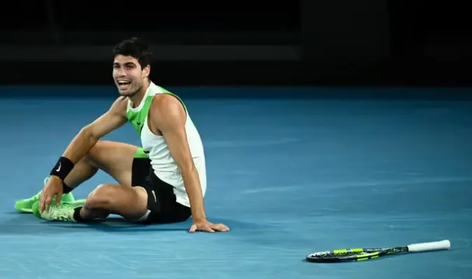 Carlos Alcaraz, tras conquistar su primer Open de Australia