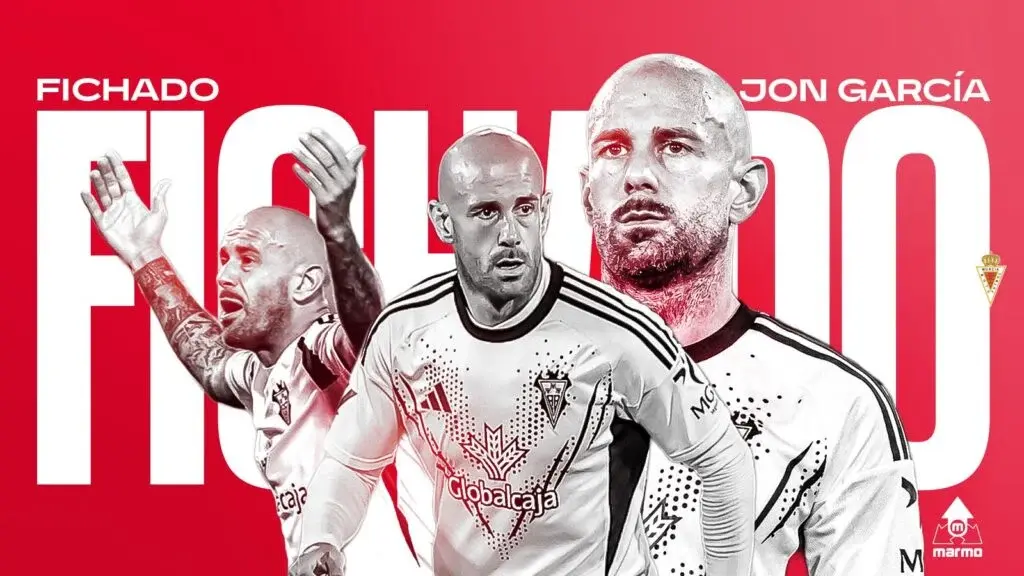 Jon Garc&iacute;a, nuevo fichaje del Real Murcia (foto: Real Murcia)
