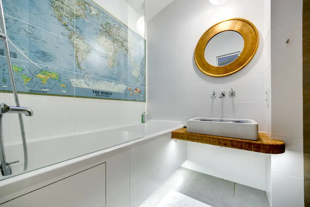 &iquest;C&oacute;mo dise&ntilde;ar un flujo visual en el interior de un ba&ntilde;o?