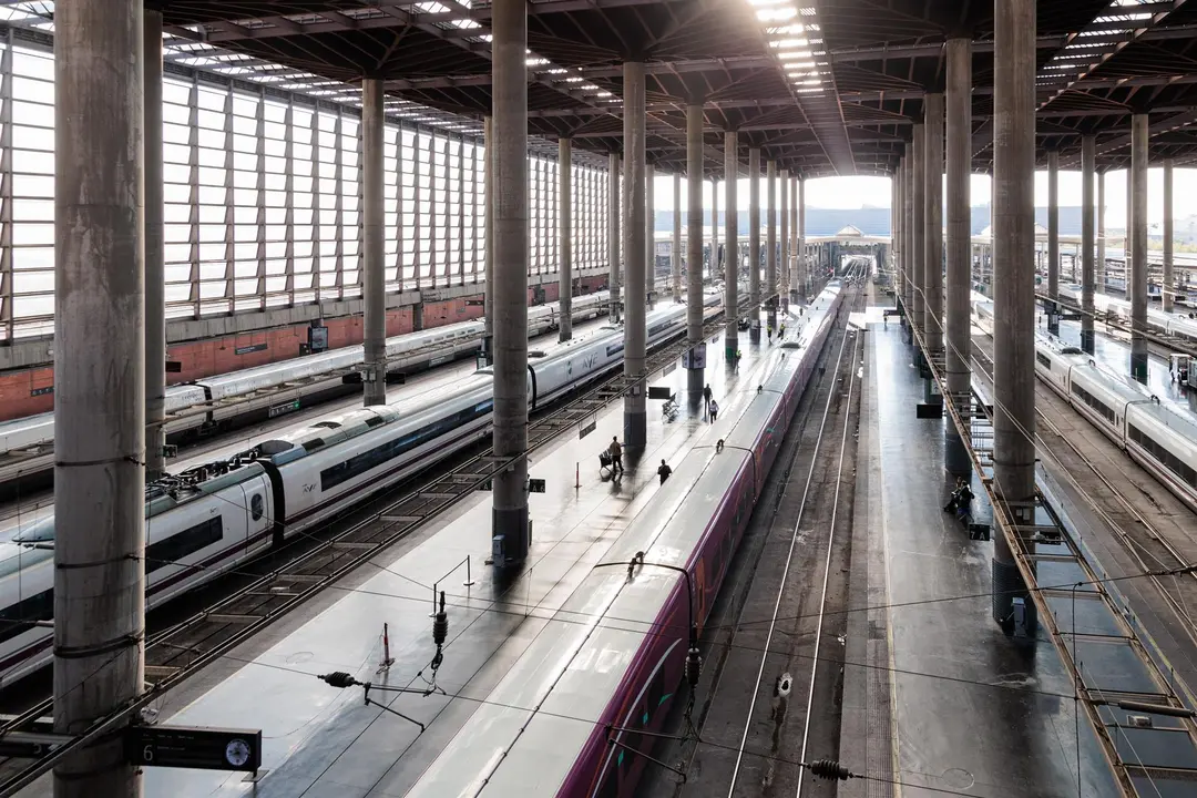 La estaci&oacute;n de tren de Atocha