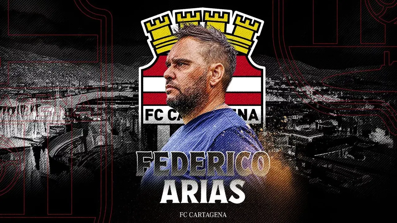 FC Cartagena anuncia a Federico Arias como nuevo entrenador (foto: FC Cartagena)