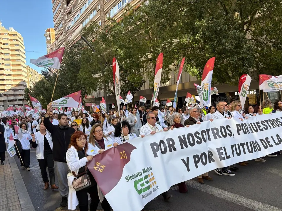 Huelga de m&eacute;dicos