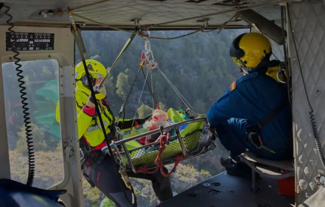 Imagen del rescate | Foto: 112
