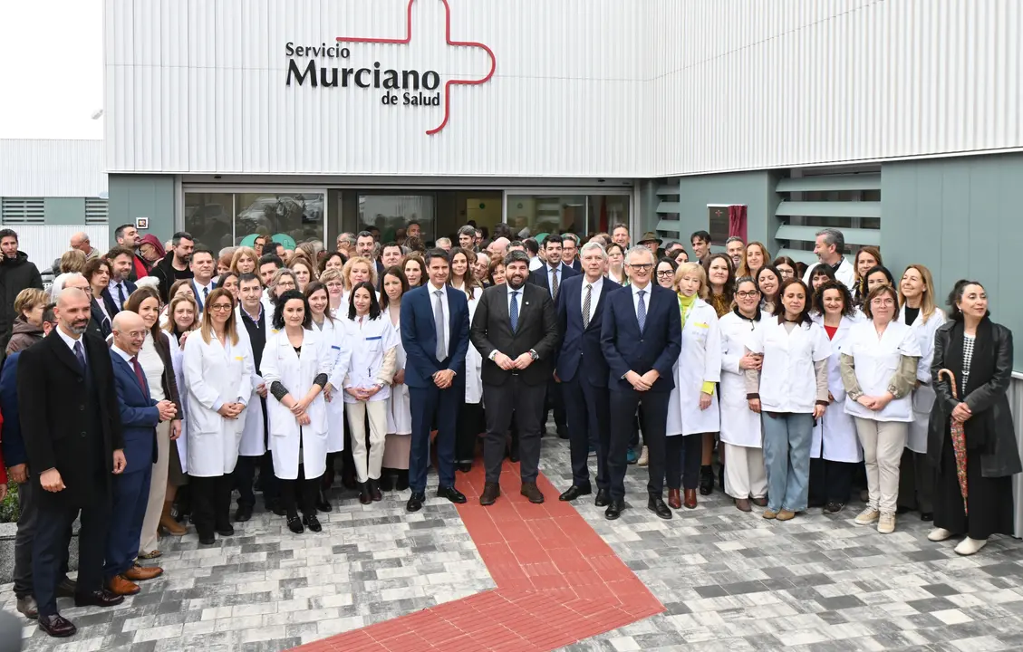 El presidente L&oacute;pez Miras inaugur&oacute; hoy el nuevo Centro de Salud Doctor Andr&eacute;s L&oacute;pez Bernal de Molina de Segura.