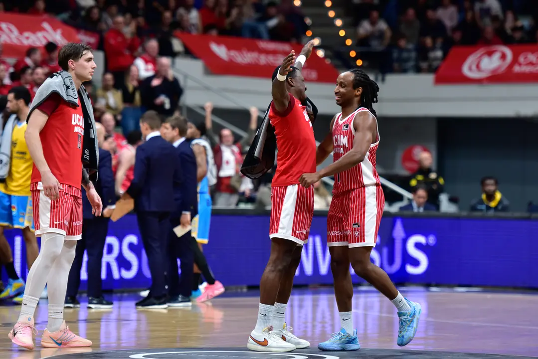 El UCAM Murcia se impone al Gran Canaria (87-76) y se afianza en la zona alta de la Liga Endesa (foto: UCAM Murcia CB)