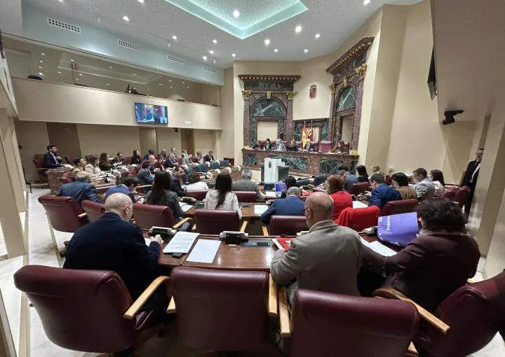 El Pleno de la Asamblea Regional aprueba una Declaraci&oacute;n Institucional de apoyo a los trabajadores de SABIC