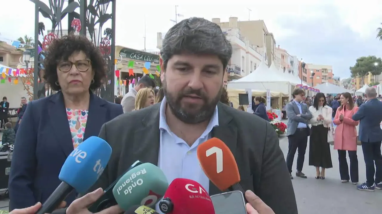 Fernando L&oacute;pez Miras, presidente del Gobierno regional (foto: La 7)