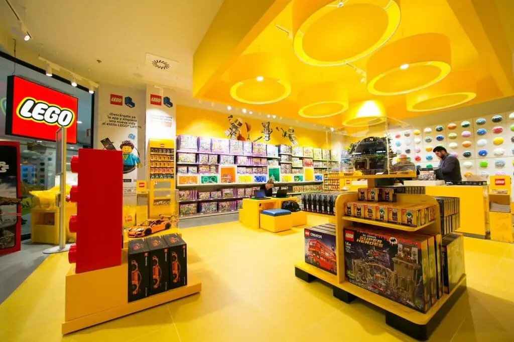 Tienda de Lego en el Centro Comercial La Maquinista de Barcelona