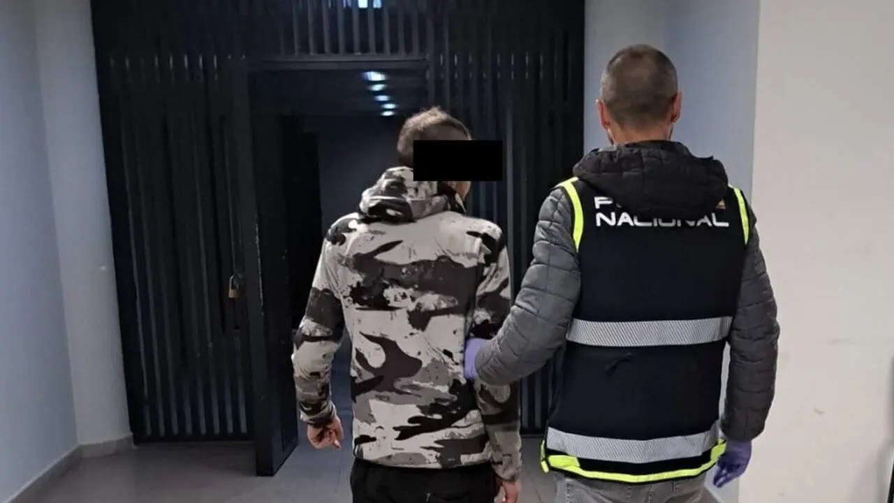 Detenido en Lorca | Foto: Polic&iacute;a Nacional