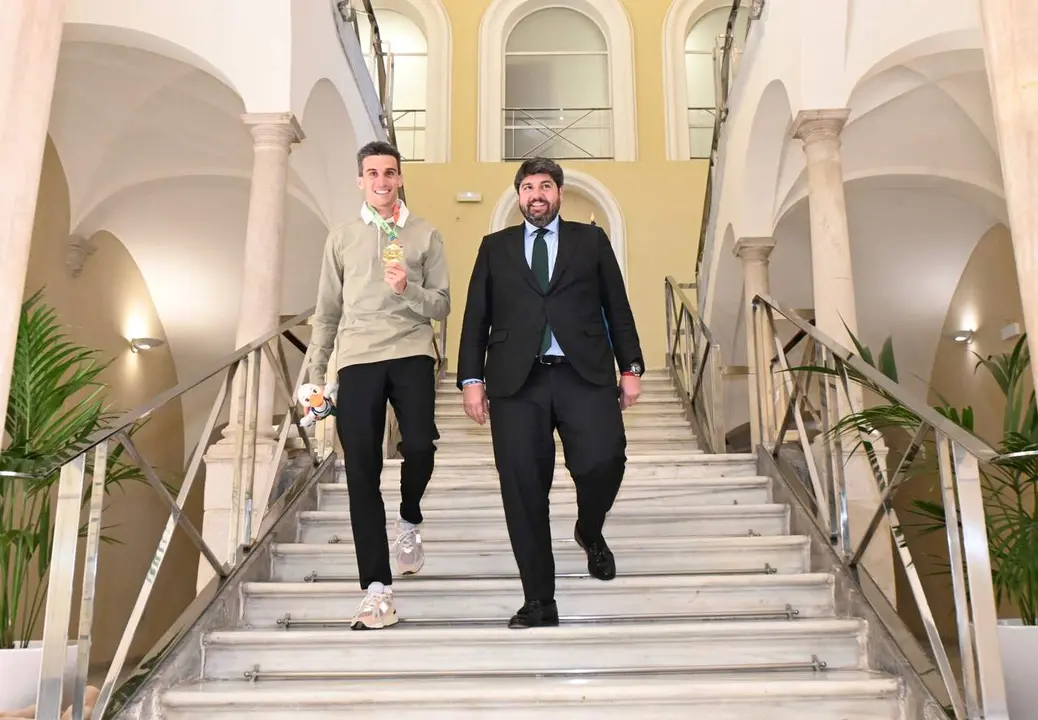 Recibimiento a Mariano Garc&iacute;a