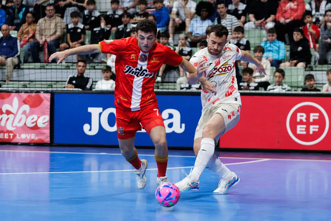 Imagen del derbi entre ElPozo Murcia y el Jimbee