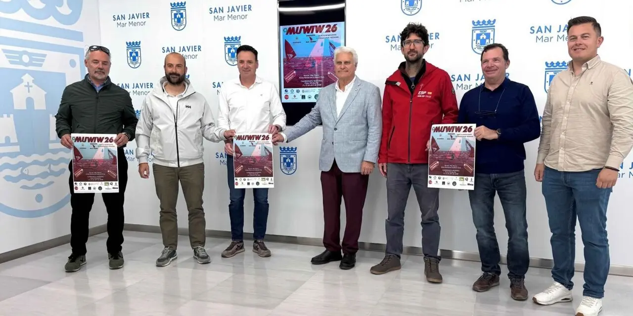 Presentaci&oacute;n de la regata 'Murcia Windsurfer International Weekend', correspondiente al Campeonato Regional de Windsurfer