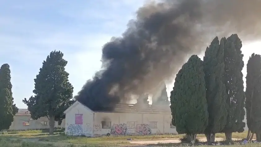 Incendio en Torre Pacheco
