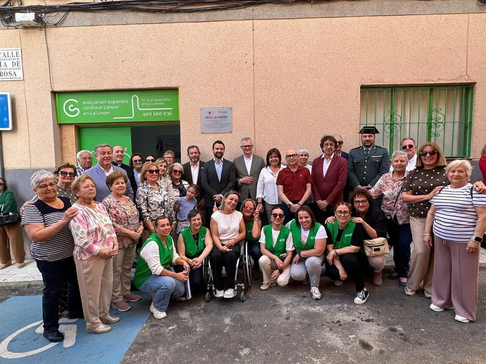 Nueva sede de la AECC en La Uni&oacute;n