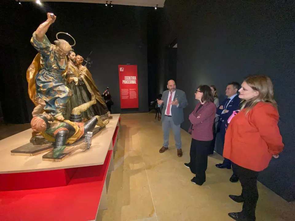 Lorqu&iacute; lleva su patrimonio de Salzillo a Valladolid y protagoniza una exposici&oacute;n hist&oacute;rica en el Museo Nacional de Escultura
