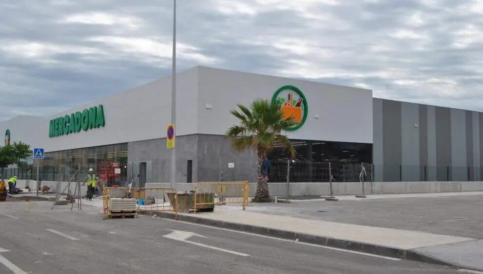Imagen de archivo de las obras del nuevo centro de Mercadona en Cabo de Palos