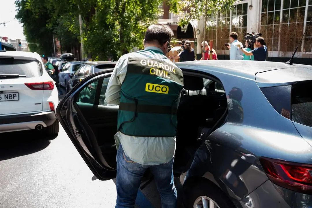 Agentes de la Unidad Central Operativa (UCO) de la Guardia Civil. Archivo.
- Matias Chiofalo - Europa Press