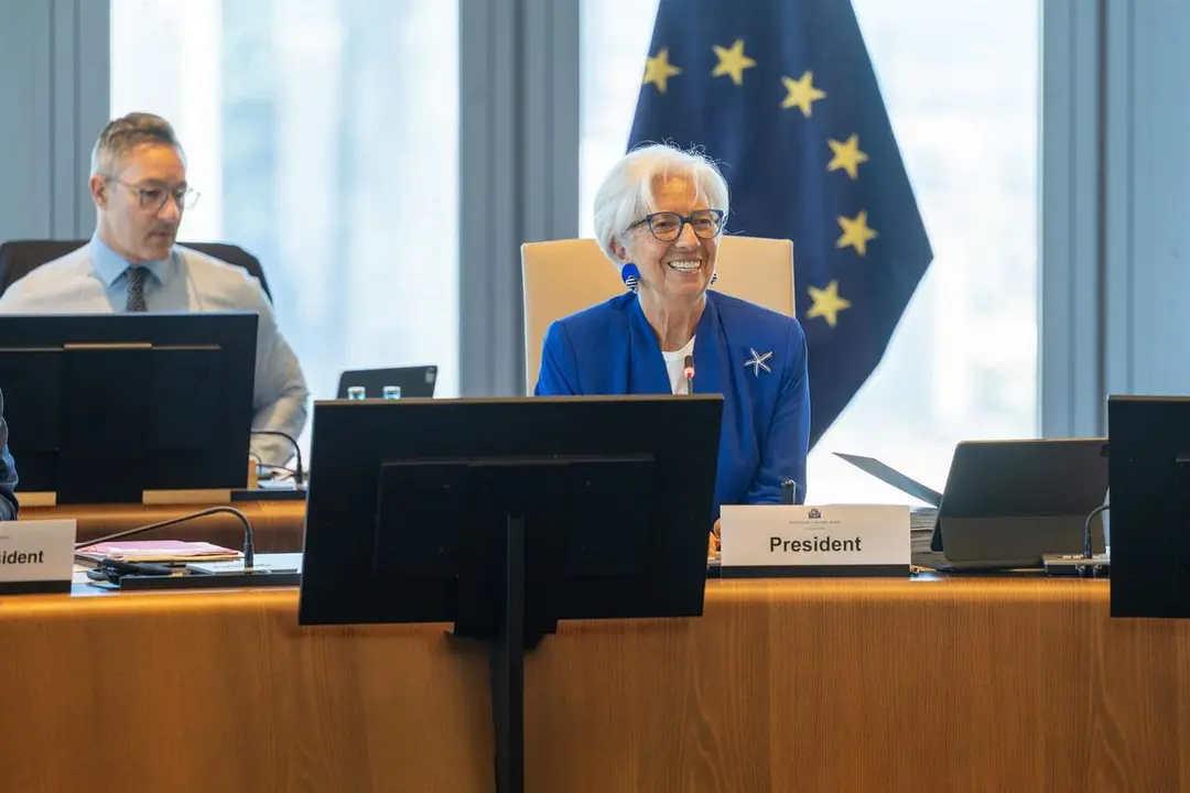 Photo of the start of the Governing Council meeting with President Christine Lagarde and Vice President Boris Vujčić at the ECB in Frankfurt, 11 June 2026
- DIRK CLAUS/ECB