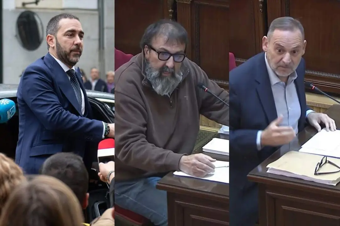 El empresario V&iacute;ctor Aldama, el exasesor Koldo Garc&iacute;a y el exministro Jos&eacute; Luis &Aacute;balos