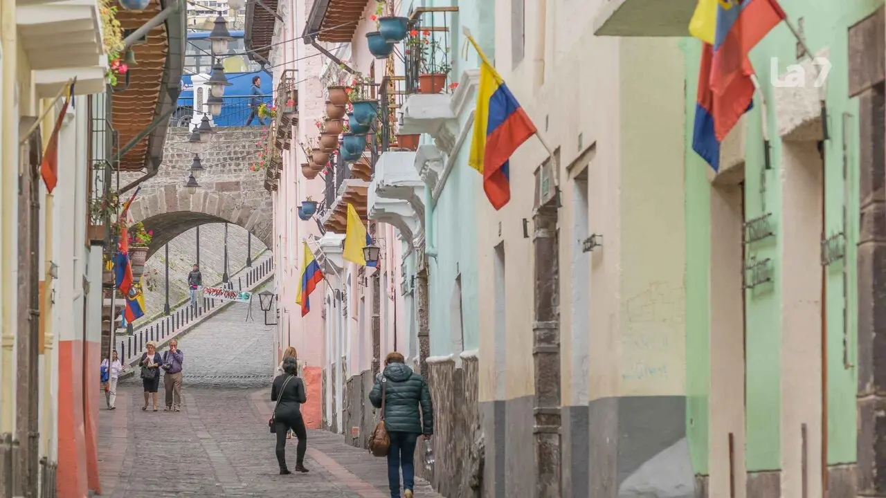 La Ronda, emblem&aacute;tico enclave de Quito, capital de Ecuador