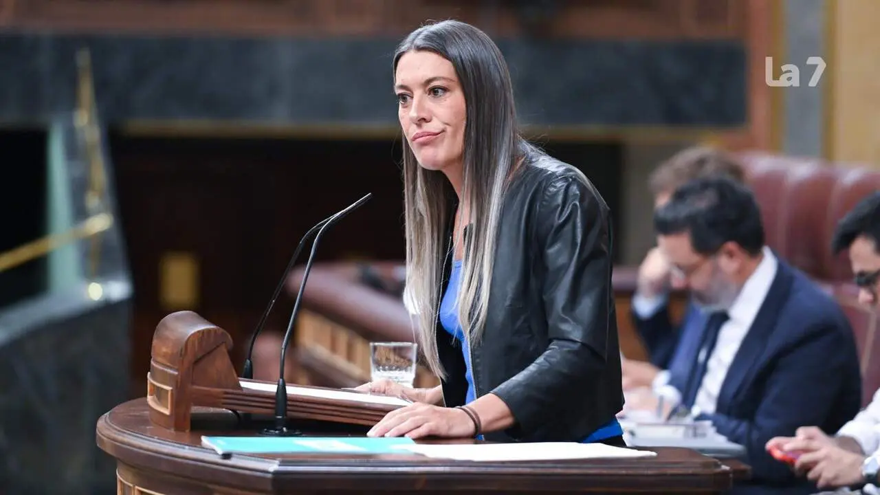 La portavoz de Junts, Miriam Nogueras