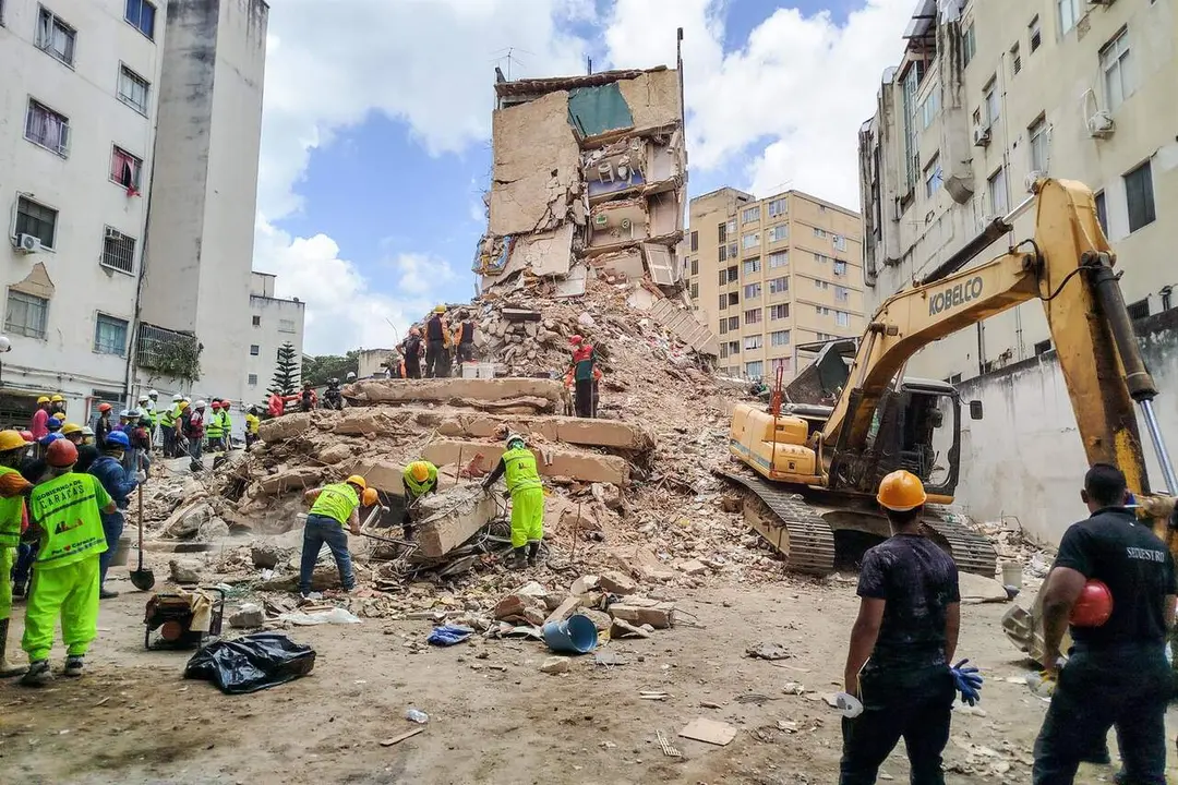 Imagen de las devastadoras consecuencias de los terremotos de Venezuela (foto: EP)