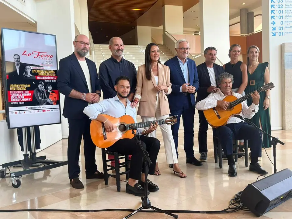 Presentaci&oacute;n de la agenda cultural del Festival Internacional de Cante Flamenco de Lo Ferro