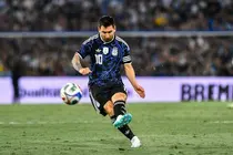 Archivo - Leo Messi durante un partido amistoso entre Argentina y Mauritania en el Bombonera Stadium.
- Cristina Sille/dpa - Archivo