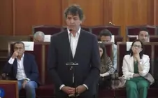 David S&aacute;nchez P&eacute;rez Castej&oacute;n declara como investigado ante la Audiencia Provincial de Badajoz (foto: EP)
