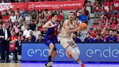 UCAM Murcia, eliminado del playoff por el Bar&ccedil;a (76-100)