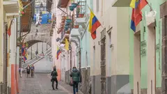 La Ronda, emblem&aacute;tico enclave de Quito, capital de Ecuador