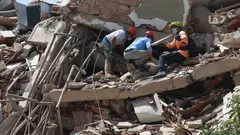 Rescate de supervivientes en Venezuela