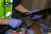 Arma intervenida por la Polic&iacute;a Nacional | Foto: Polic&iacute;a Nacional