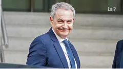 El expresidente del Gobierno Jos&eacute; Luis Rodr&iacute;guez Zapatero a su llegada a la Audiencia Nacional, a 17 de junio de 2026, en Madrid (Espa&ntilde;a).
