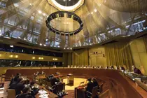 Una vista ante el Tribunal de Justicia de la UE (TJUE) en la Gran Sala.
- LAURENT ANTONELLI / TRIBUNAL DE JUSTICIA UE