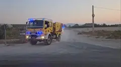 Veh&iacute;culos enviados por la Regi&oacute;n de Murcia al incendio en Castell&oacute;n