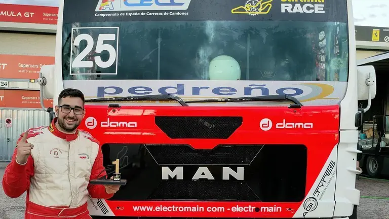 Pedro Marco, bicampe&oacute;n de Espa&ntilde;a de carreras de camiones