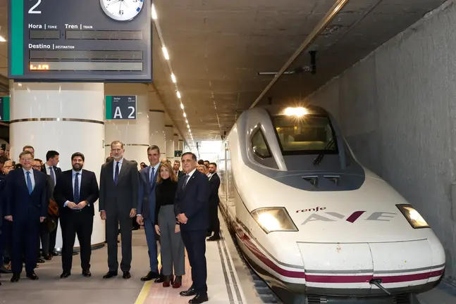 Inauguraci&oacute;n del AVE a Murcia