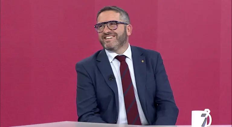 Miguel L&oacute;pez Abad, presidente de la C&aacute;mara de Comercio de Murcia (foto: La 7)