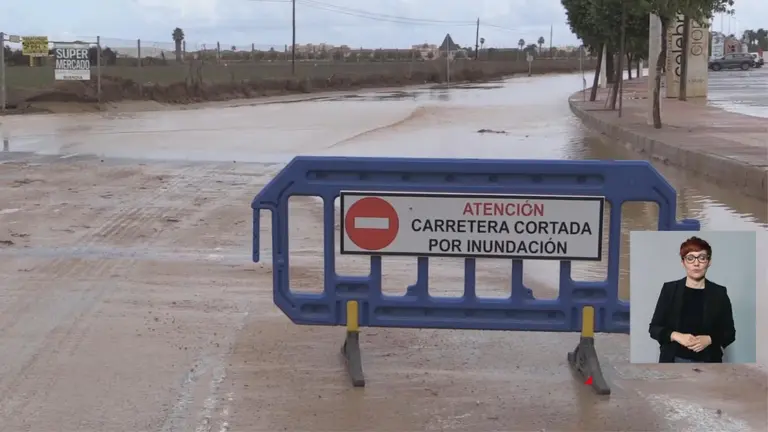 Imagen de archivo de inundaciones en El Moj&oacute;n
