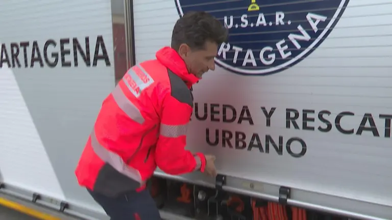 Los bomberos de Cartagena, listos para actuar