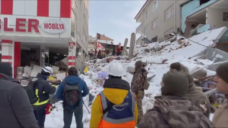 B&uacute;squeda de supervivientes en Elvist&aacute;n