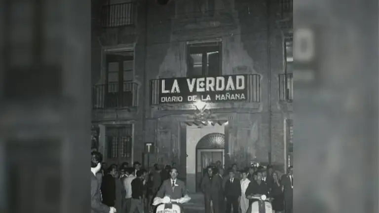Imagen de archivo hist&oacute;rica del diario La Verdad.