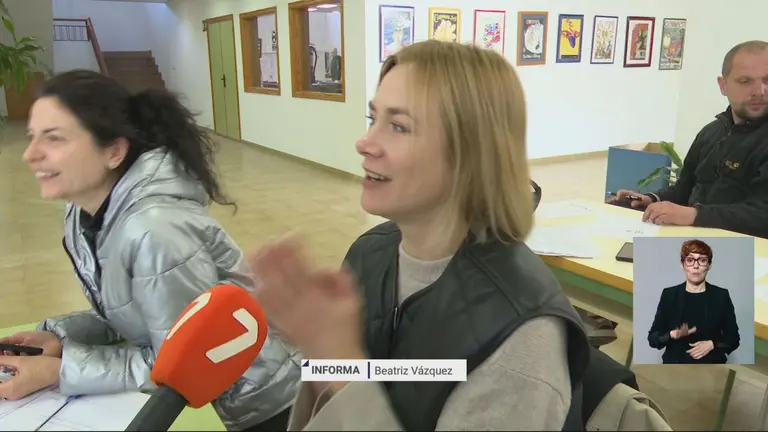 San Javier: clases de espa&ntilde;ol para ucranianos