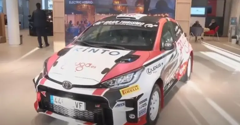 Coche de  Jos&eacute; Mulero y Carlos Fern&aacute;ndez para la Toyota Gazoo Racing Iberia Cup
