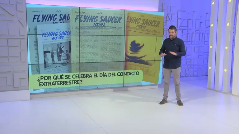 David Silvente explica el origen del D&iacute;a Mundial del Contacto (foto: La 7)